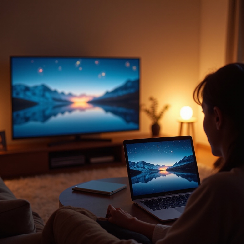 how to watch laptop on smart tv