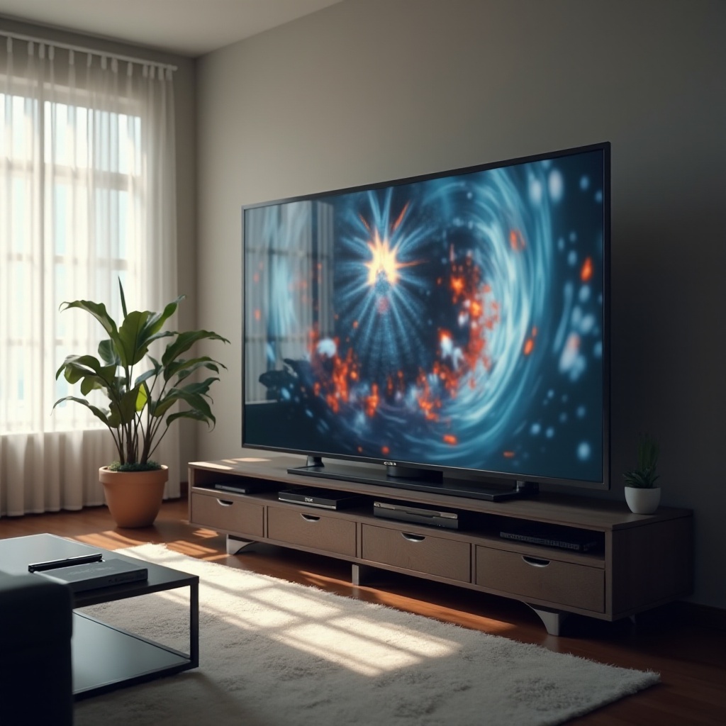 samsung tv picture distortion