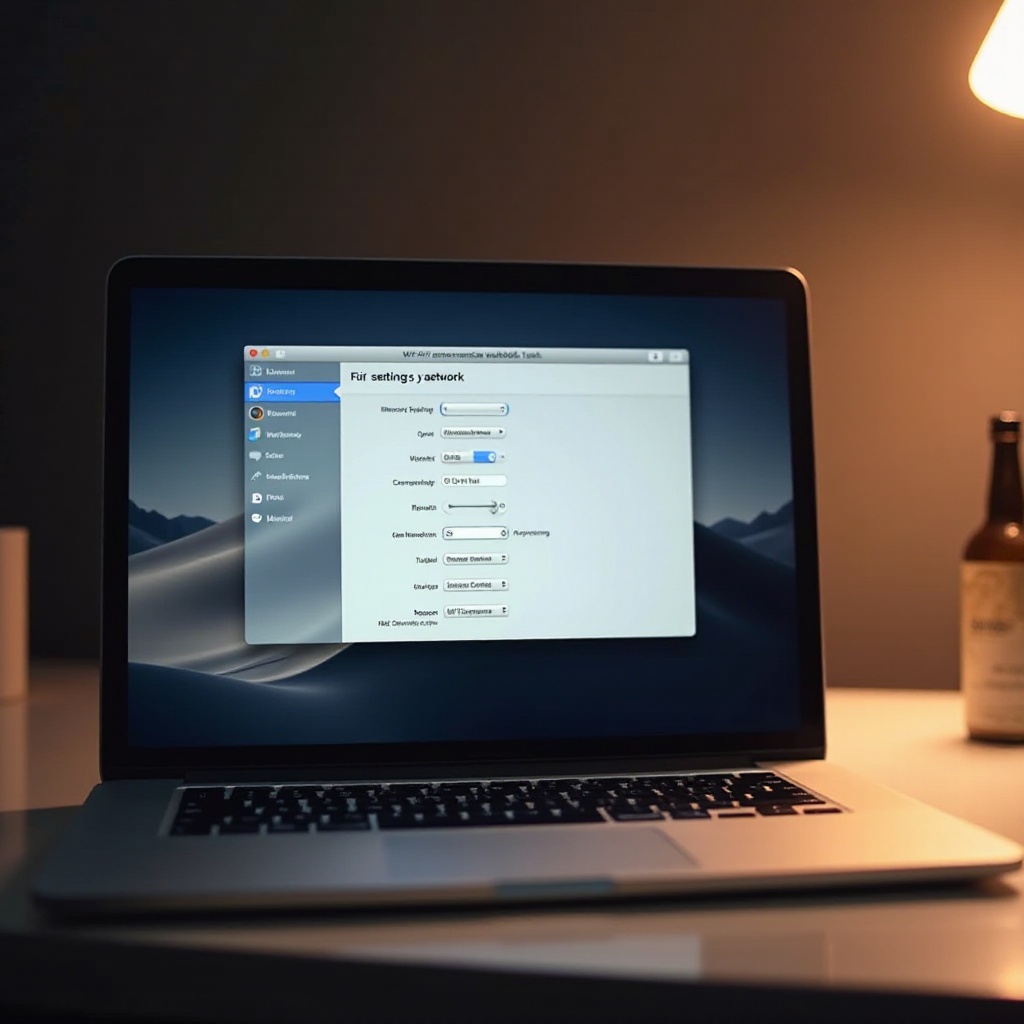how to forget wifi networks on macbook